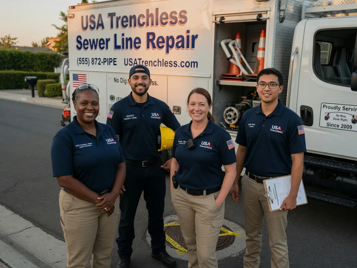 Sewer Line Repair company in Normangee, TX